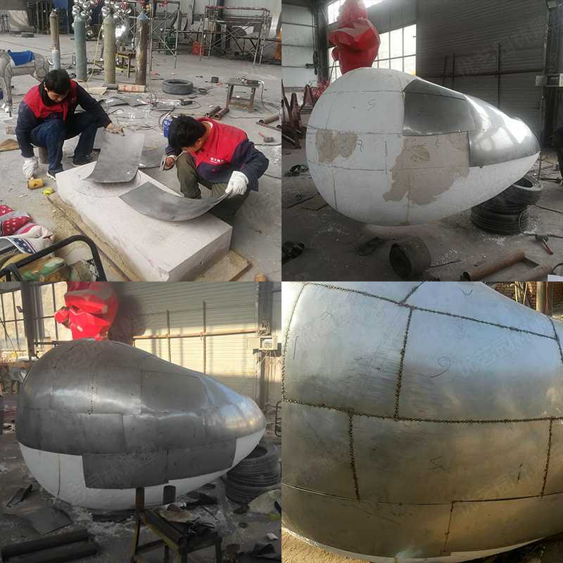 不銹鋼雕塑制作廠家，定制大型不銹鋼雕塑