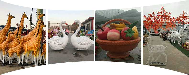 仿真景觀擺件，卡通景觀雕塑